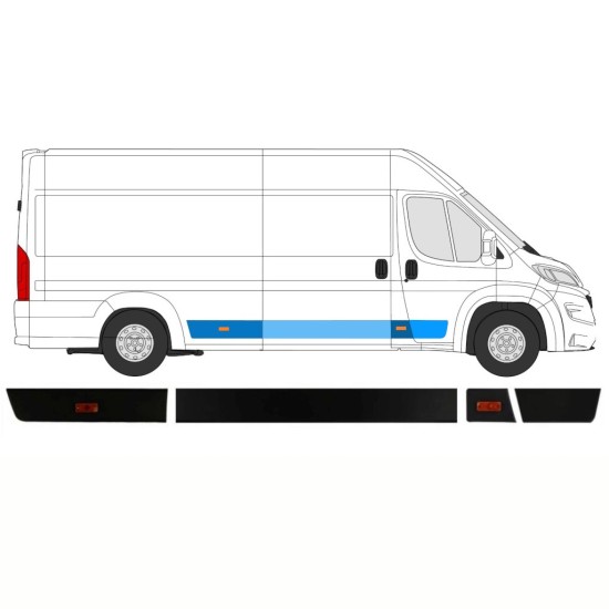 Set bandouri pentru Opel Movano 2021-2026 / Dreapta / 14422