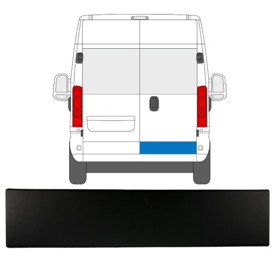 Bandou lateral ușă spate pentru Opel Movano 2021- / Dreapta 15789