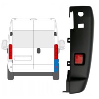 Colț bară spate 180 grade pentru Opel Movano 2021-2026 / Dreapta 16036