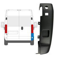 Colț bară spate 180 grade pentru Opel Movano 2021-2026 / Dreapta 15799