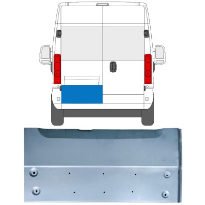 Reparație ușă spate pentru Opel Movano 2021-2026 / Stânga 16515