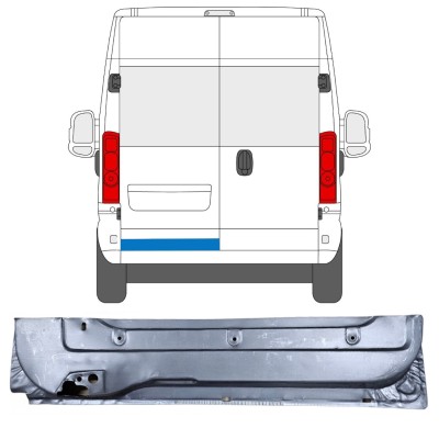 Reparație ușă spate pentru Opel Movano 2021-2026 / Stânga 16505