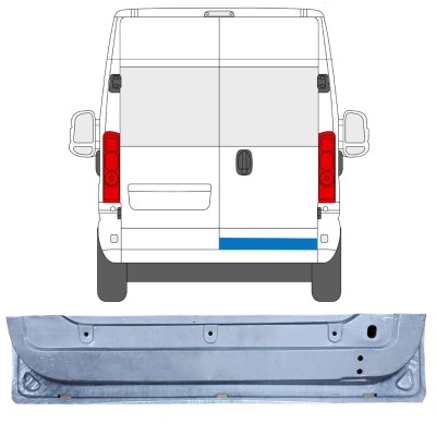 Reparație ușă spate pentru Opel Movano 2021-2026 / Dreapta 16504