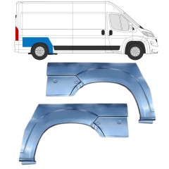 Reparație aripă spate pentru Opel Movano 2021-2026 / Stânga+Dreapta 16440