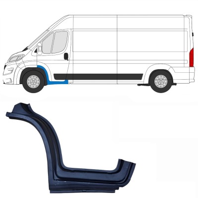 Reparație prag ușă față pentru Opel Movano 2021-2026 / Stânga 16413