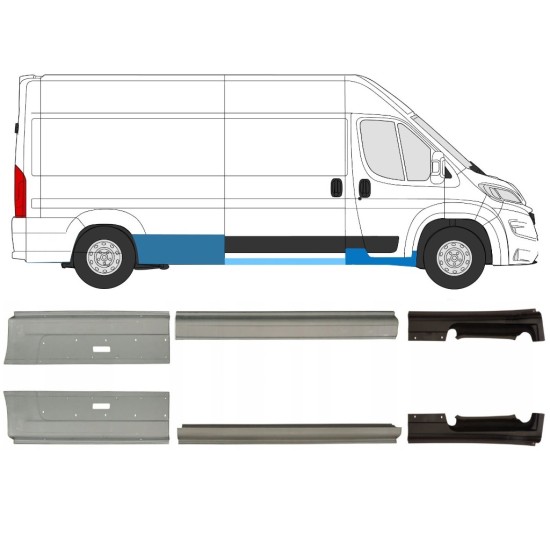 Set panouri de reparare pentru Opel Movano 2021-2026 / Stânga+Dreapta 16469