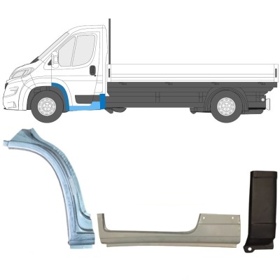 Set panouri de reparare pentru Opel Movano 2021-2026 / Stânga 17007