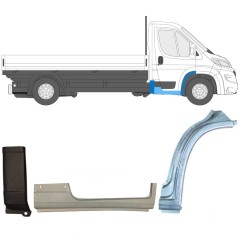 Set panouri de reparare pentru Opel Movano 2021-2026 / Dreapta 17006
