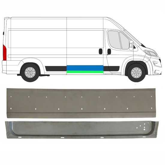 Panou reparație ușă culisantă pentru Opel Movano 2021-2026 / Dreapta 16463