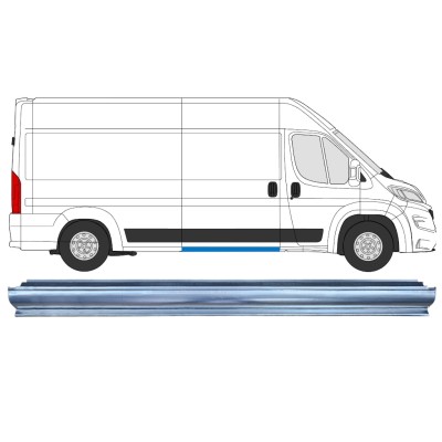 Reparație prag ușă glisantă pentru Opel Movano 2021-2026 / Stânga = Dreapta (simetric) 16462