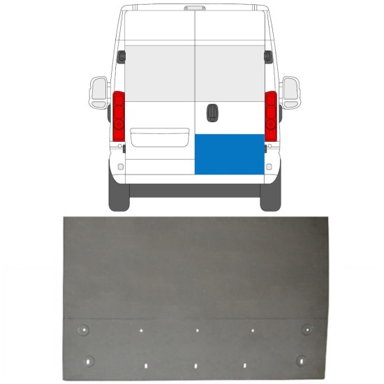 Reparație ușă spate