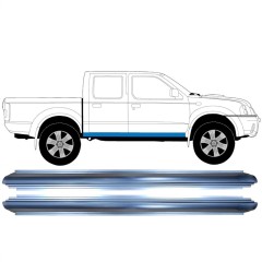 Reparație prag pentru Nissan Navara D22 1998-2005 / Stânga+Dreapta / Set 16287