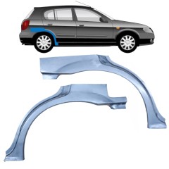 Reparație aripă spate pentru Nissan Almera N16 1999-2007 / Stânga+Dreapta / Set 9630