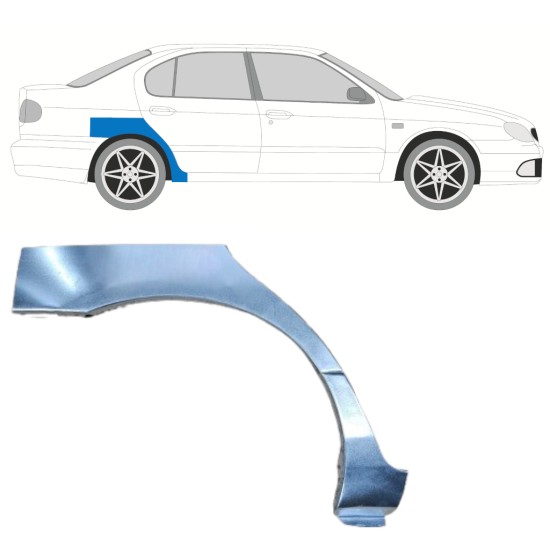 Reparație aripă spate pentru Nissan Primera P11 1996-2001 / Dreapta 6842