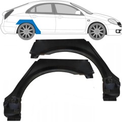 Reparație aripă spate pentru Nissan Primera P12 2001-2007 / Stânga+Dreapta / Set 9637