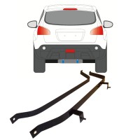 Cleme rezervor combustibil pentru Nissan Qashqai 2007-2013 16014