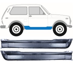 Prag complet pentru Lada Niva 1976- / Stânga+Dreapta / Set 12041