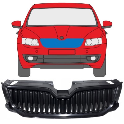 Grilă pentru Skoda Octavia III 2013-2017 9353