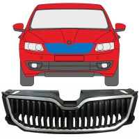 Grilă cromată pentru Skoda Octavia III 2013-2017 9354