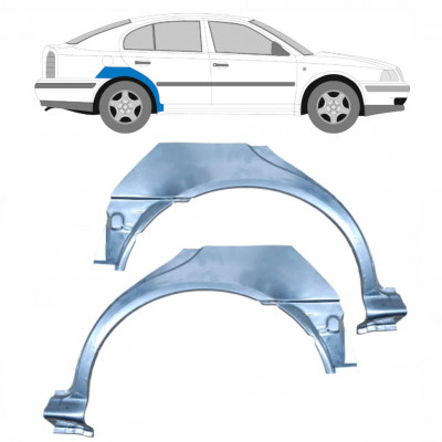 Reparație aripă spate pentru Skoda Octavia 1996-2010 / Stânga+Dreapta / Set 9461