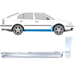 Prag complet + reparație aripă față pentru Skoda Octavia I 1996-2010 / Dreapta / Set 11173