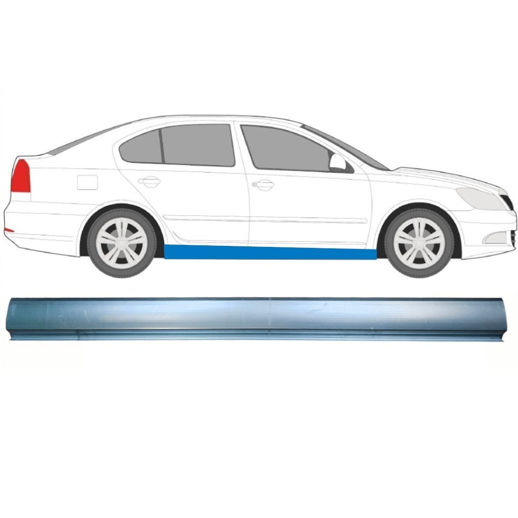Reparație Prag Pentru Skoda Octavia 2004-2013 / Stânga = Dreapta (Simetric) 8591
