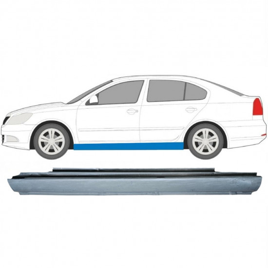 Reparație prag pentru Skoda Octavia 2004-2013 / Stânga 7376