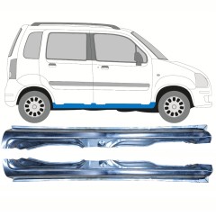 Prag complet pentru Opel Agila 2001-2008 / Stânga+Dreapta / Set 10324