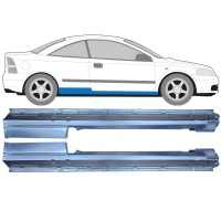 Prag complet pentru Opel Astra G 1998-2009 / Stânga+Dreapta / COUPE 15964