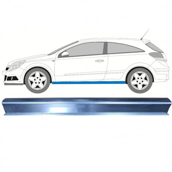 Reparație prag pentru Opel Astra Gtc 2005-2011 / Stânga 7294