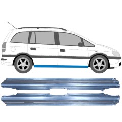 Prag complet pentru Opel Zafira A 1999-2005 / Stânga+Dreapta / Set 9260