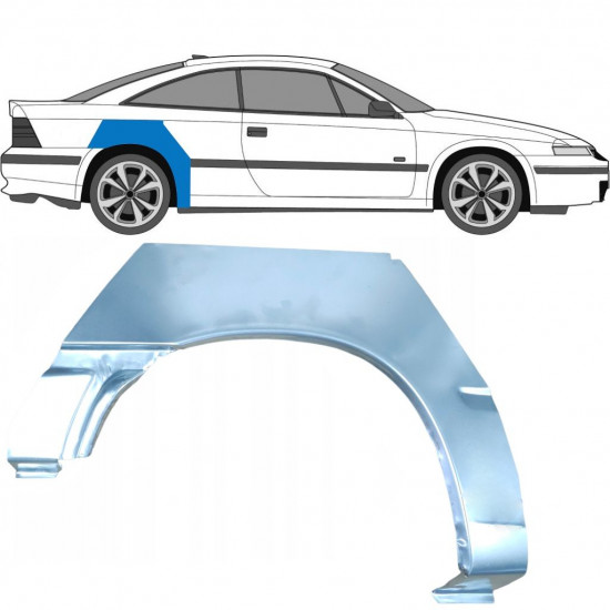 Reparație aripă spate pentru Opel Calibra 1990-1997 / Dreapta 6358