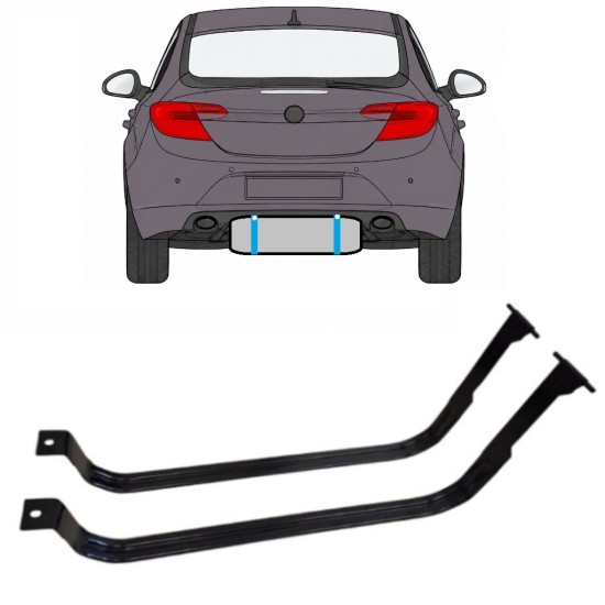 Cleme rezervor combustibil pentru Opel Insignia 2008-2017 15991