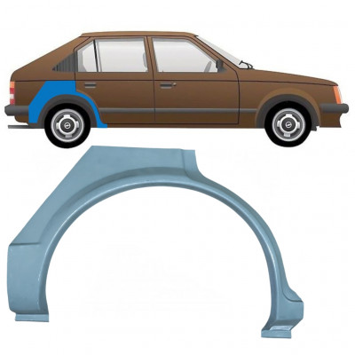 OPEL KADETT D 1979-1984 5 UŞĂ SEGMENT REPARAȚIE ARIPĂ SPATE / DREAPTA