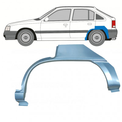 OPEL KADETT 1984-1993 5 UŞĂ SEGMENT REPARAȚIE ARIPĂ SPATE / STÂNGA