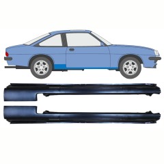 Prag complet pentru Opel Manta B 1975-1988 / Stânga+Dreapta / Set 11080
