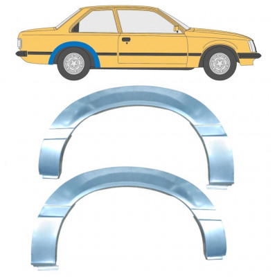 Reparație aripă spate pentru Opel Rekord E 1977-1986 / Stânga+Dreapta / Set 11039