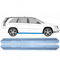 Reparație prag pentru Chrysler Pacifica 2003-2007 / Stânga = Dreapta (simetric) / Set 10413