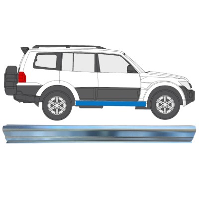 Reparație prag pentru Mitsubishi Pajero 2006-2021 / Dreapta 16349