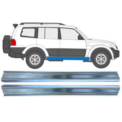 Reparație prag pentru Mitsubishi Pajero 2006-2021 / Stânga+Dreapta / Set 16351