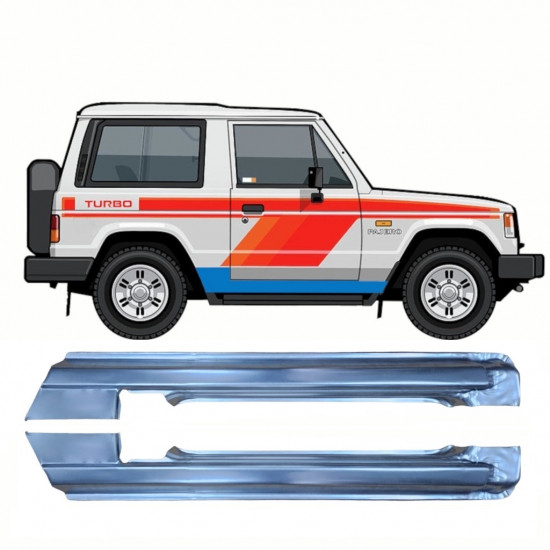 Prag complet pentru Mitsubishi Pajero 1982-1992 / Stânga+Dreapta / Set 10364