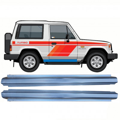 Reparație prag pentru Mitsubishi Pajero 1982-1992 / Set 11361