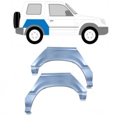 Reparație aripă spate pentru Mitsubishi Pajero 1991-2001 / Stânga+Dreapta / Set 10668
