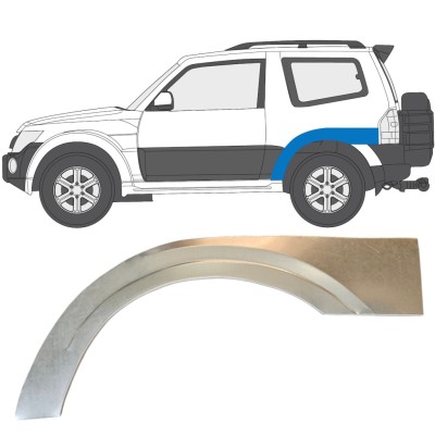Reparație aripă spate pentru Mitsubishi Pajero 2006-2021 / Stânga 14838