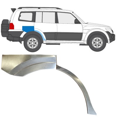 Reparație aripă spate pentru Mitsubishi Pajero 2006-2021 / Dreapta 14840