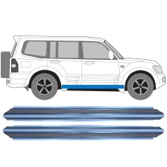 Reparație prag pentru Mitsubishi Pajero 1999-2006 / Stânga+Dreapta / Set 11362