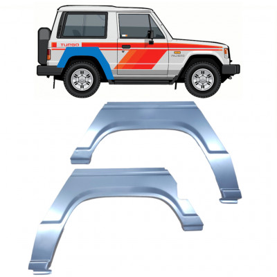 Reparație aripă spate pentru Mitsubishi Pajero 1982-1992 / Stânga+Dreapta / Set 9998