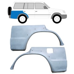 Reparație aripă spate pentru Mitsubishi Pajero 1991-2001 / Stânga+Dreapta / Set 10402