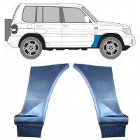 Panou de reparație aripă față pentru Mitsubishi Pajero Pinin 1998- / Stânga+Dreapta / Set 9298