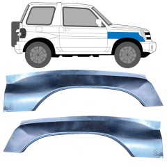 Panou de reparație aripă față pentru Mitsubishi Pajero Pinin 1998-2007 / Stânga+Dreapta / Set 10624